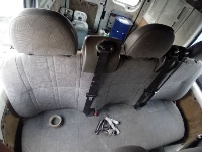 Ford Transit zadní sedačky
