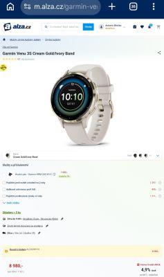 Garmin Venu 3S Nové + zaruka !
